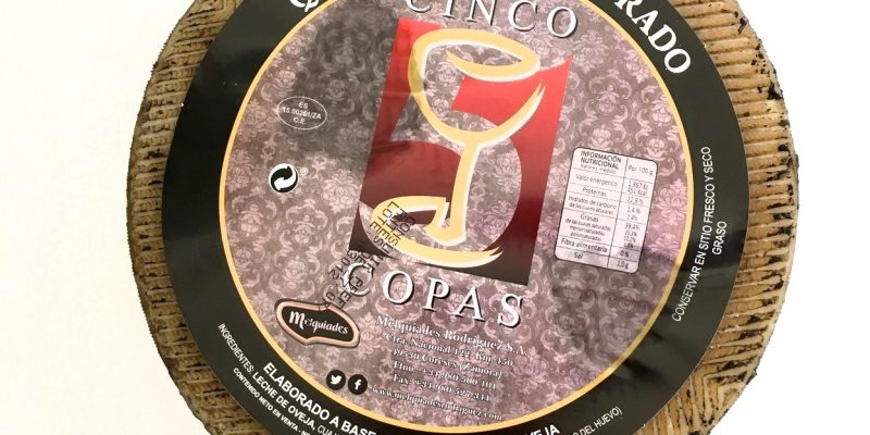 Queso de Oveja Curado Cinco de Copas