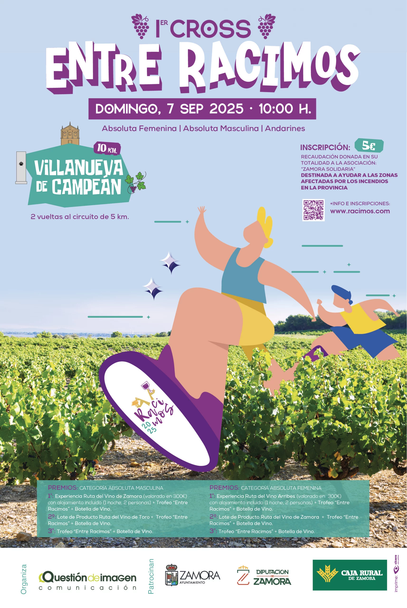 Cartel Cross I Racimos — pulsa para ver el recorrido