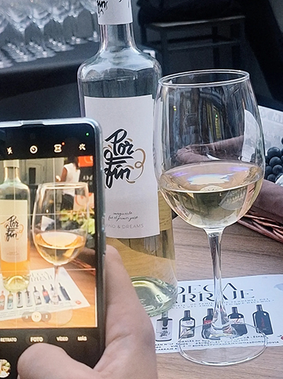 Foto ganadora del Concurso de Fotografía de Racimos, Vino para Quedarse #MiMomentoRacimos25